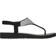 Skechers Women Sandals Skechers Meditation Rockstar - Black