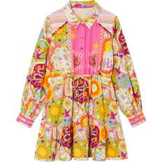 Multicoloured - Short Dresses Never Fully Dressed Savannah Mini Dress - Mosaic