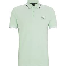 Green T-shirts & Tank Tops Hugo Boss Men's Paddy Polo Shirt - Open Green