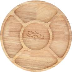 The Memory Company Denver Broncos Wood Chip & Dip Serving Tray 30.5cm