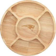 The Memory Company New England Patriots Wood Chip & Dip Serving Tray 30.5cm