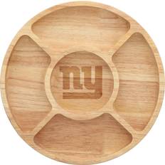 The Memory Company New York Giants Wood Chip & Dip Serving Tray 30.5cm