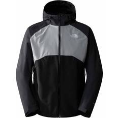 The North Face Men - Waterproof Outerwear The North Face Men's Stratos Hooded Jacket - TNF Black/Meld Grey/Asphalt Grey