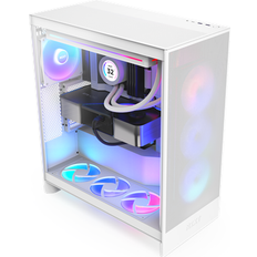 NZXT H7 Flow RGB 2024 Mid Tower Case - White