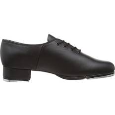 Black - Women Oxford Bloch Jazz Tap Leather Tap - Black