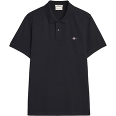 M Polo Shirts Gant Classic Pique Shirt - Black