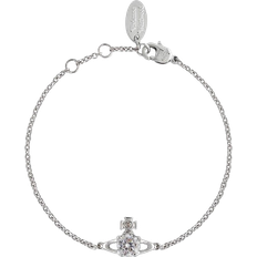 Vivienne Westwood Reina Small Bracelet - Silver/Transparent