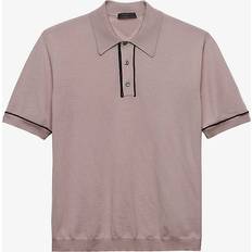 Men - Wool Shirts Prada Wool Polo Shirt nude