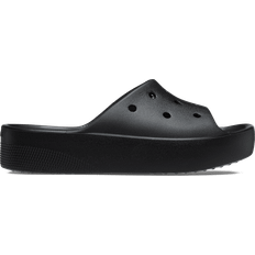 Platform - Women Slides Crocs Classic Platform Slide - Black