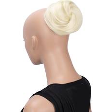 Best Hair Buns CAISHA Bun Hair Extensions #613 DC9 Platinum Blonde