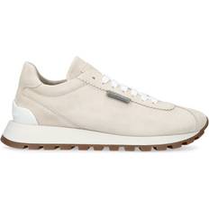 Brunello Cucinelli Suede Runner Sneakers beige