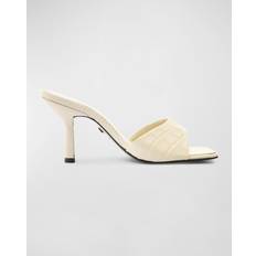 Schutz Women's Posseni Casual High Stiletto Sandals White