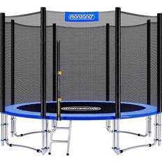 Trampolines Monzana Complete Trampoline 305cm + Safety Net + Ladder