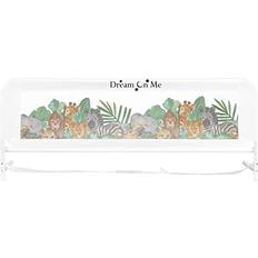 Dream On Me Adjustable Bed Rail Jungle print