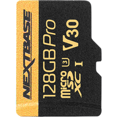 128 GB - microSDXC Memory Cards Nextbase Pro microSDXC Class 10 U3 V30 100/70 MB/s 128GB +SD Adapter