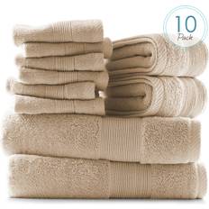 Hearth & Harbor set hand Bath Towel Black