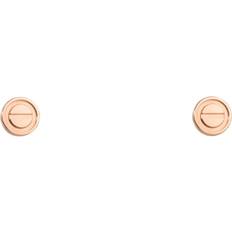 Cartier Earrings Cartier Womens Rose Love 18ct Rose-gold Stud Earrings