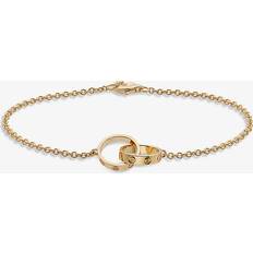 Cartier Bracelets Cartier Womens Yellow Love 18ct Yellow-gold Bracelet 18cm