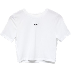 Nike Sportswear Essential Women's Slim Cropped T-shirt - White/Black
