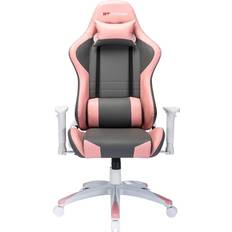 Gaming Chairs PRO RS Gaming Office Home Desk Faux Leather Reclining Chair - Pink