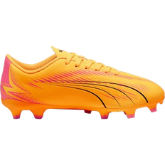 Puma Junior Ultra Play FG/AG - Sun Stream/Black/Sunset Glow