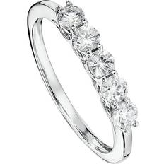 Brilliance Elsie Ring - White Gold/Diamonds