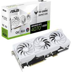 16 GB Graphics Cards ASUS TUF Gaming GeForce RTX 4070 Ti SUPER BTF White OC Edition 2xHDMI 3xDP 16GB GDDR6X