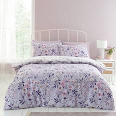 Catherine Lansfield Isadora Duvet Cover Purple (230x220cm)