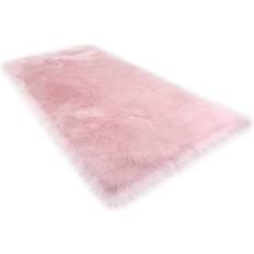 Living and Home Soft Shaggy Pink 60x120cm
