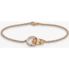 Cartier Womens Pink Love 18ct Rose-gold Bracelet 18cm