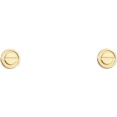 Cartier Earrings Cartier Womens Gold Love 18ct Yellow-gold Stud Earrings