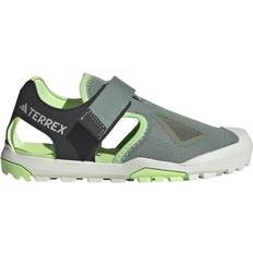 Adidas Sandals Children's Shoes adidas Kid's Terrex Captain Toey 2.0 - Silver Green/Carbon Green Spark