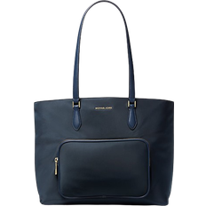 Michael Kors Cara Large Nylon Tote Bag - Navy