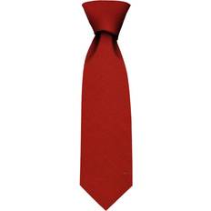 Men - Wool Ties iLuv Plain tie pure wool ancient red