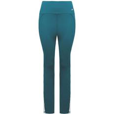 Turquoise - Women Tights Boxraw stretch compressing fit teal womens alicia leggings bxrw w al t