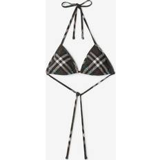 Burberry L Bikini Tops Burberry Check Bikini Top