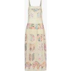 Zimmermann Halliday Lace-Trim Midi Dress multi 0P