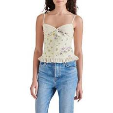 Steve Madden Blossom Mixed Media Corset Camisole