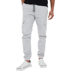 Threadbare Belfast Cargo Trousers - Off White