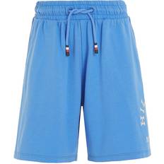 Tommy Hilfiger Kid's Logo Embroidery Drawstring Sweat Shorts - Blue Spell (KB0KB08841-C30)