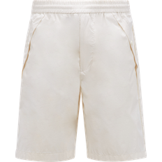 Moncler M Shorts Moncler Men's Lightweight Nylon Shorts White