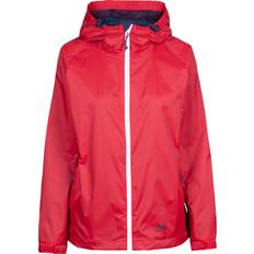 Red - Women Rain Clothes Trespass Tayah Ii Jacket Red Woman