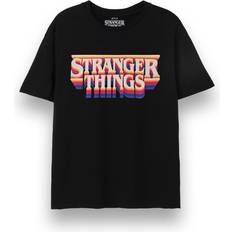 Stranger Things black short sleeved t-shirt unisex