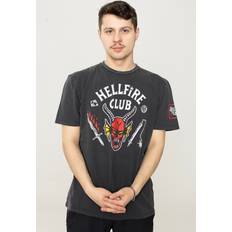 Stranger Things hellfire crest official tee t-shirt mens