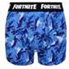 Blue - Women Men's Underwear Fortnite Extra large Blue Unisex Adults Cotton Boxer Shorts Multicoloured