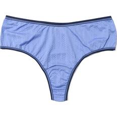 Hanky Panky Women's Movecalm High Rise Thong Cool Water Blue/Bicoastal Blue