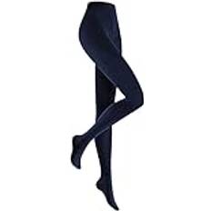 Blue - Women Support Tights Hudson Damen Strumpfhose Relax Fine Plus druckfreier Bund Marine 0335 45/47