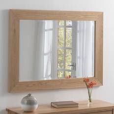 Yearn Mirrors Oak Effect Framed 64x79cm Wall Mirror