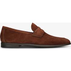 Magnanni Suede Aston Loafers brown