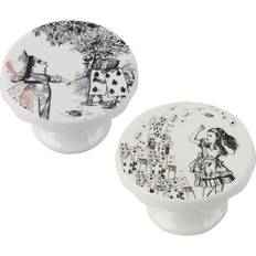 Polished Cake Stands Victoria & Albert Alice in Wonderland Cake Stand 2pcs